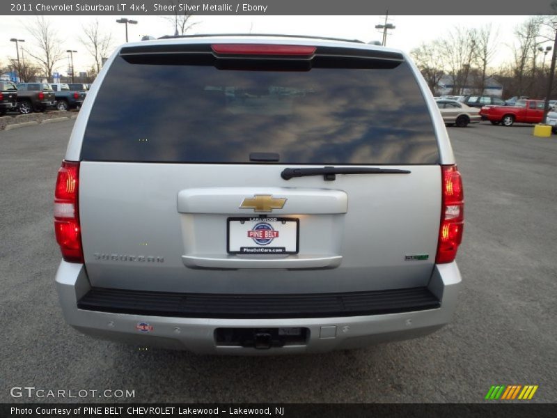 Sheer Silver Metallic / Ebony 2011 Chevrolet Suburban LT 4x4