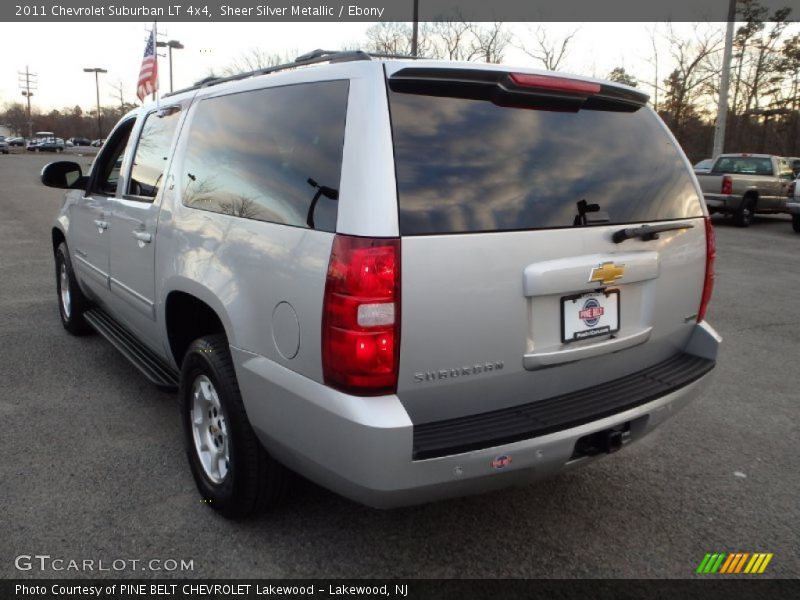 Sheer Silver Metallic / Ebony 2011 Chevrolet Suburban LT 4x4