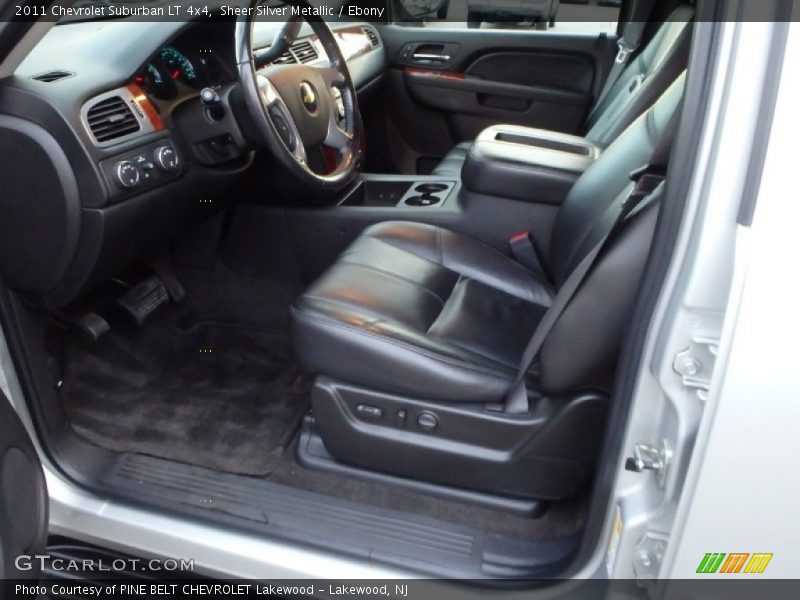 Sheer Silver Metallic / Ebony 2011 Chevrolet Suburban LT 4x4
