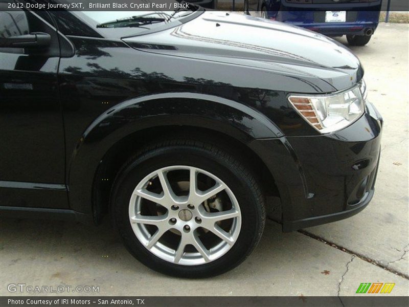 Brilliant Black Crystal Pearl / Black 2012 Dodge Journey SXT
