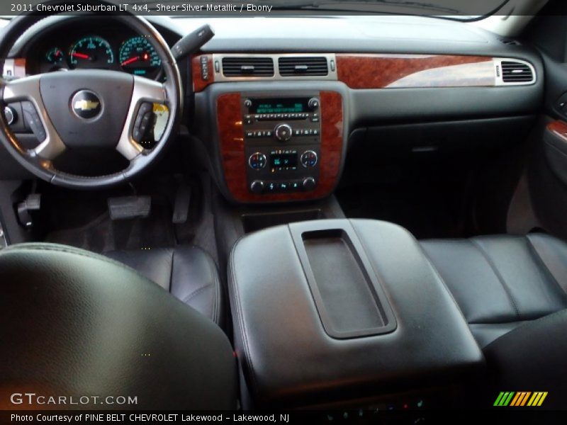 Sheer Silver Metallic / Ebony 2011 Chevrolet Suburban LT 4x4