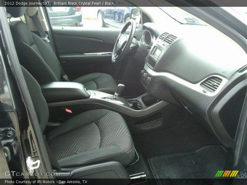 Brilliant Black Crystal Pearl / Black 2012 Dodge Journey SXT