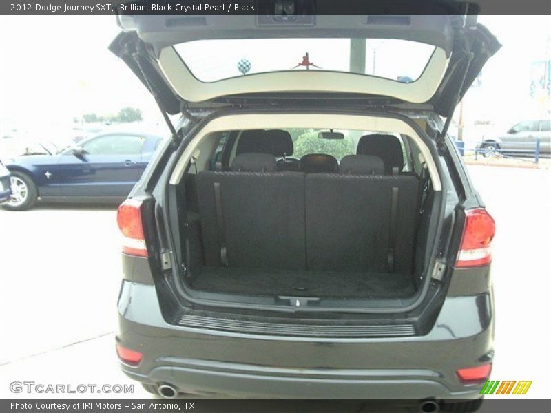 Brilliant Black Crystal Pearl / Black 2012 Dodge Journey SXT