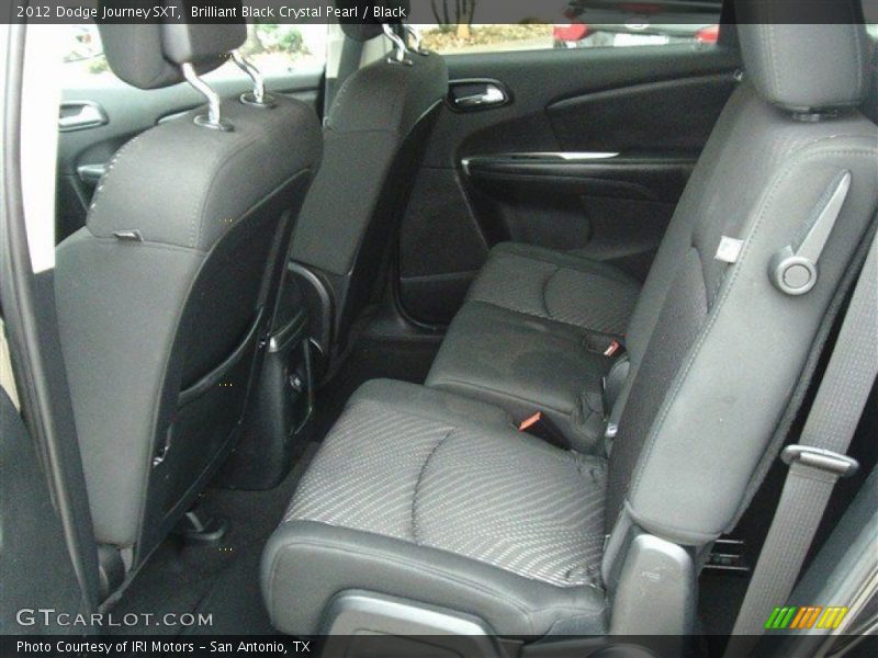 Brilliant Black Crystal Pearl / Black 2012 Dodge Journey SXT