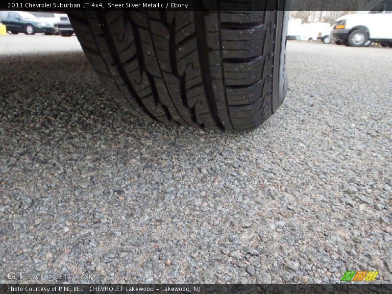 Sheer Silver Metallic / Ebony 2011 Chevrolet Suburban LT 4x4