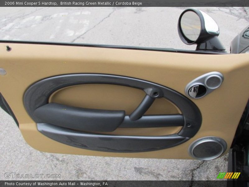 British Racing Green Metallic / Cordoba Beige 2006 Mini Cooper S Hardtop