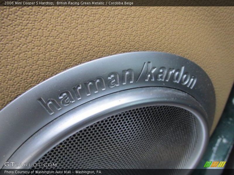 British Racing Green Metallic / Cordoba Beige 2006 Mini Cooper S Hardtop