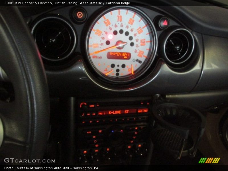 British Racing Green Metallic / Cordoba Beige 2006 Mini Cooper S Hardtop
