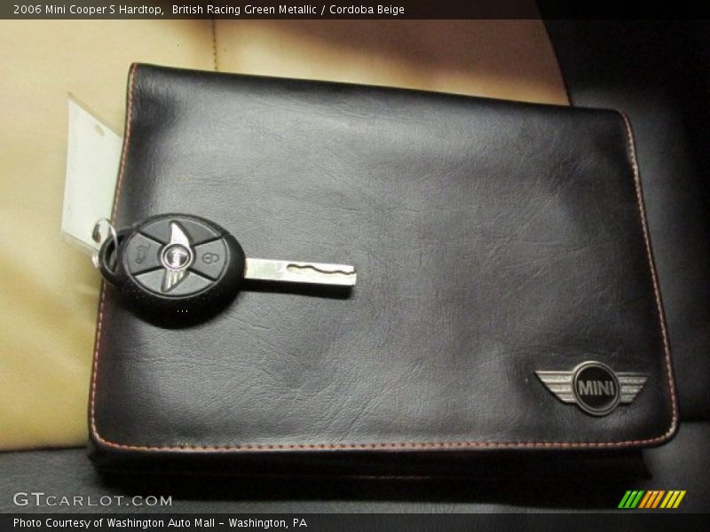 British Racing Green Metallic / Cordoba Beige 2006 Mini Cooper S Hardtop