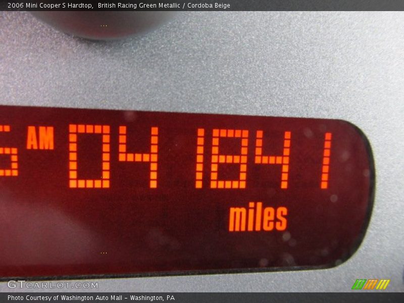 British Racing Green Metallic / Cordoba Beige 2006 Mini Cooper S Hardtop