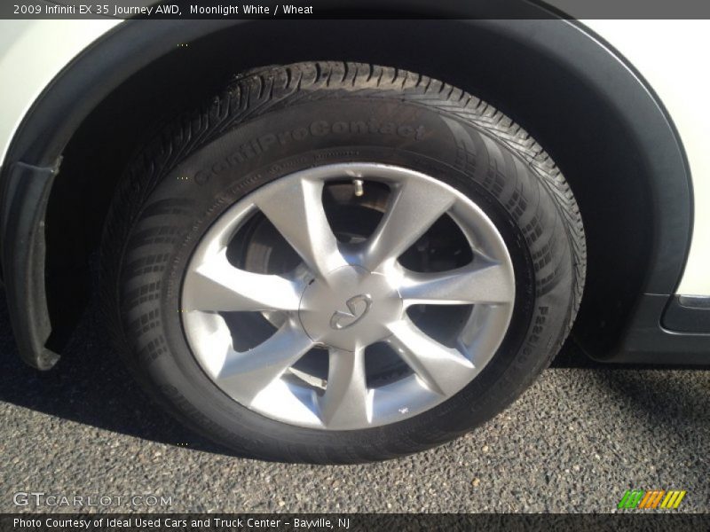 Moonlight White / Wheat 2009 Infiniti EX 35 Journey AWD