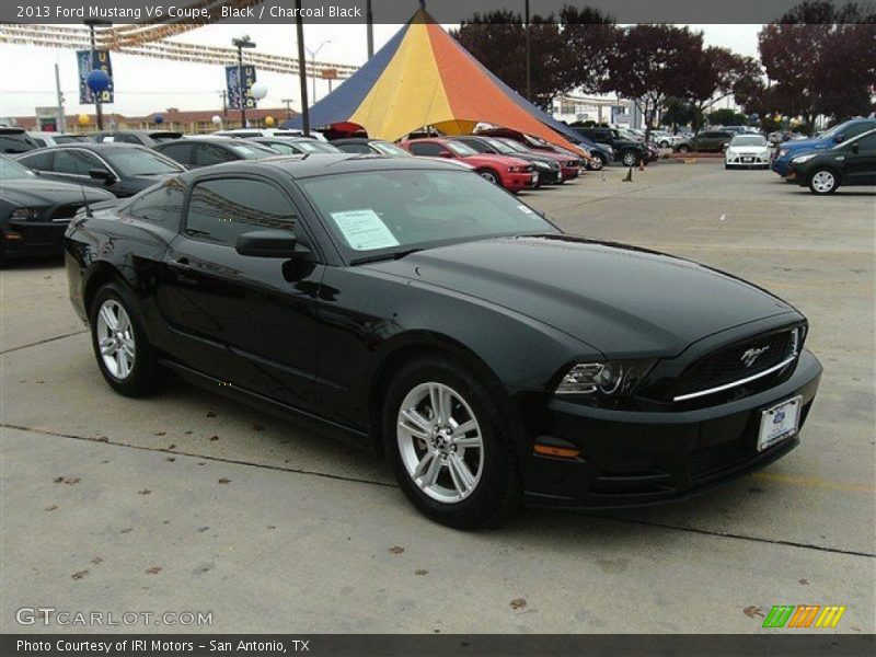 Black / Charcoal Black 2013 Ford Mustang V6 Coupe