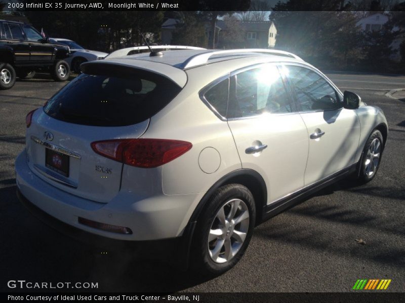 Moonlight White / Wheat 2009 Infiniti EX 35 Journey AWD
