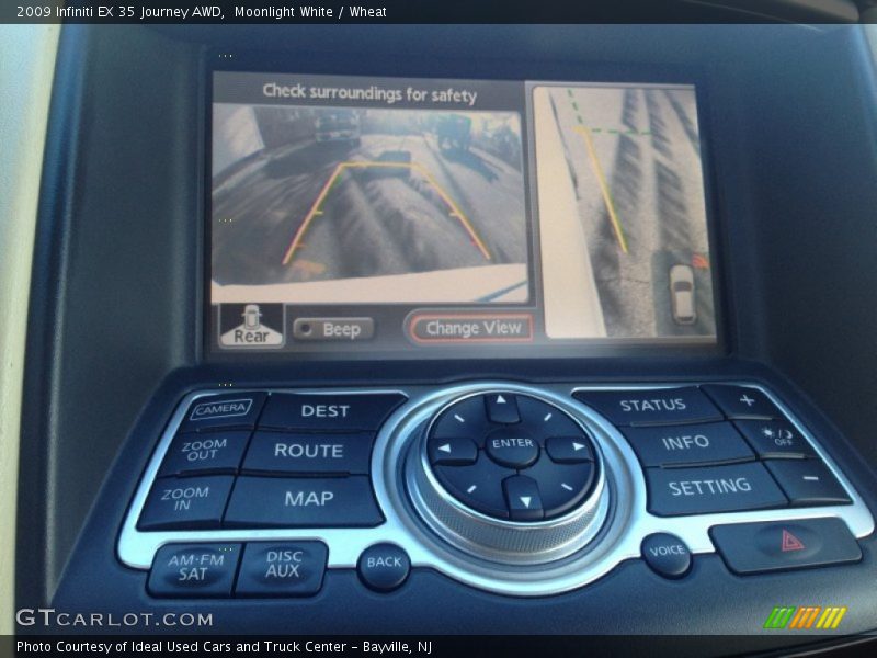 Moonlight White / Wheat 2009 Infiniti EX 35 Journey AWD