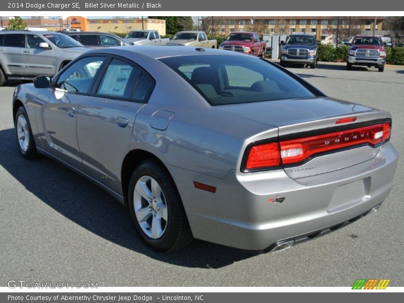 Billet Silver Metallic / Black 2014 Dodge Charger SE