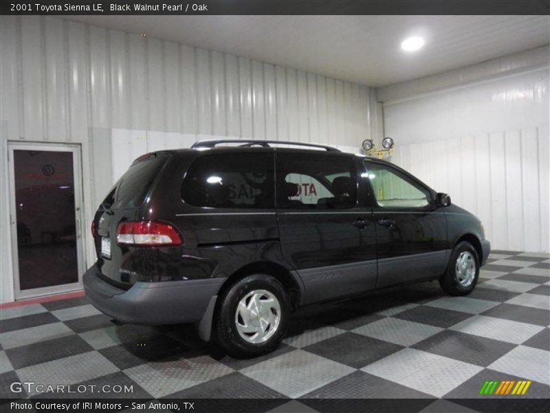 Black Walnut Pearl / Oak 2001 Toyota Sienna LE