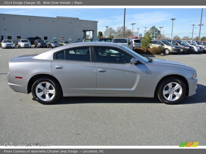 Billet Silver Metallic / Black 2014 Dodge Charger SE