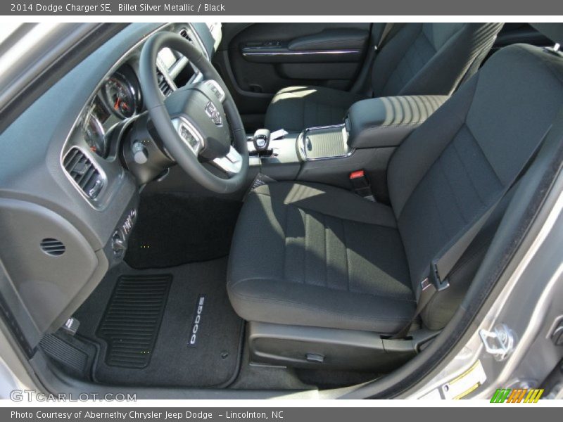 Billet Silver Metallic / Black 2014 Dodge Charger SE