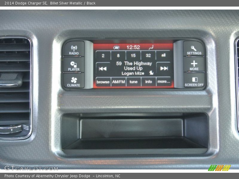 Billet Silver Metallic / Black 2014 Dodge Charger SE