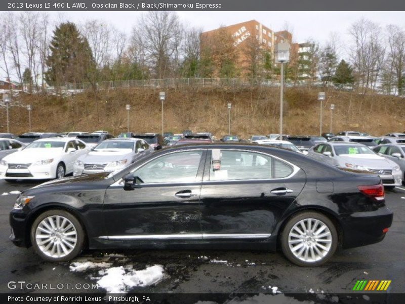 2013 LS 460 L AWD Obsidian Black