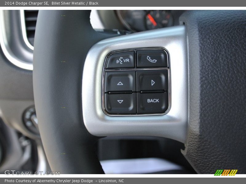 Billet Silver Metallic / Black 2014 Dodge Charger SE