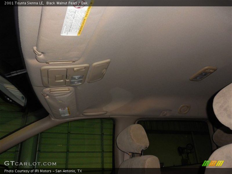 Black Walnut Pearl / Oak 2001 Toyota Sienna LE