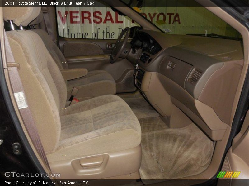 Black Walnut Pearl / Oak 2001 Toyota Sienna LE