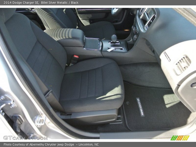 Billet Silver Metallic / Black 2014 Dodge Charger SE