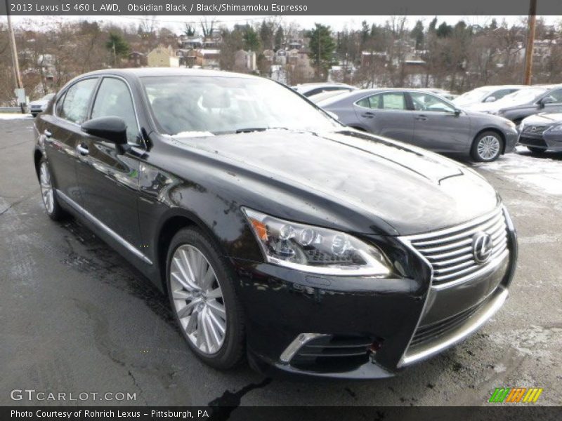 Front 3/4 View of 2013 LS 460 L AWD