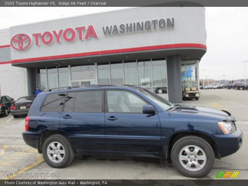 Indigo Ink Pearl / Charcoal 2003 Toyota Highlander V6