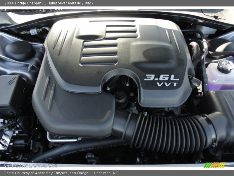 Billet Silver Metallic / Black 2014 Dodge Charger SE