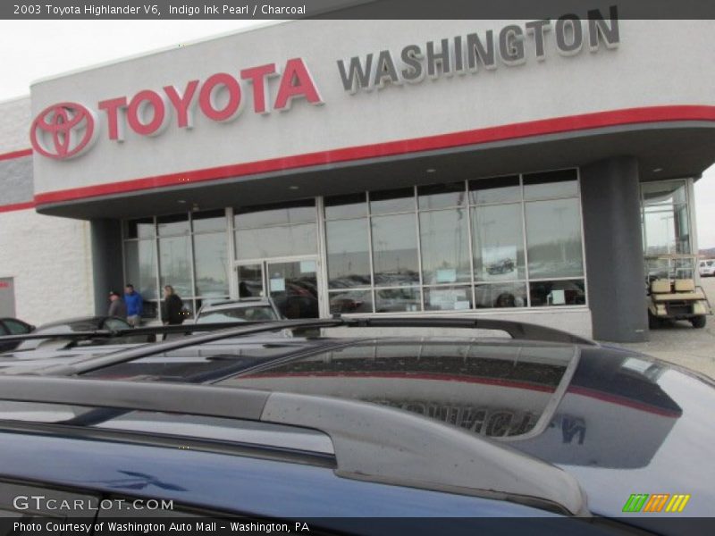 Indigo Ink Pearl / Charcoal 2003 Toyota Highlander V6