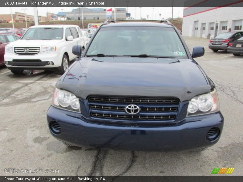 Indigo Ink Pearl / Charcoal 2003 Toyota Highlander V6