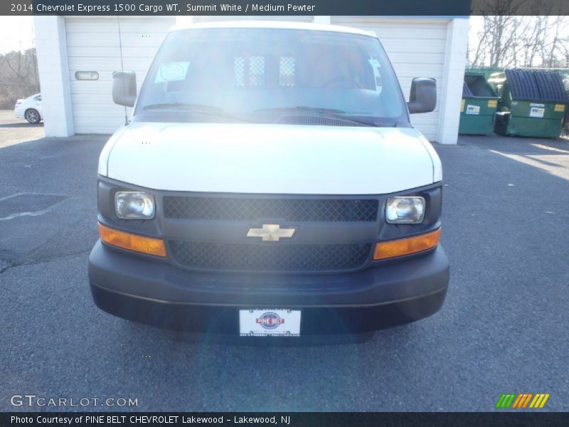 Summit White / Medium Pewter 2014 Chevrolet Express 1500 Cargo WT