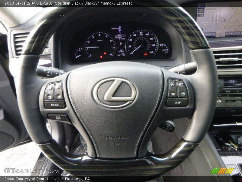  2013 LS 460 L AWD Steering Wheel