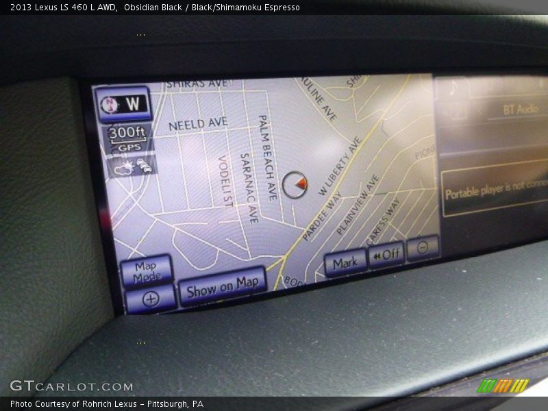 Navigation of 2013 LS 460 L AWD
