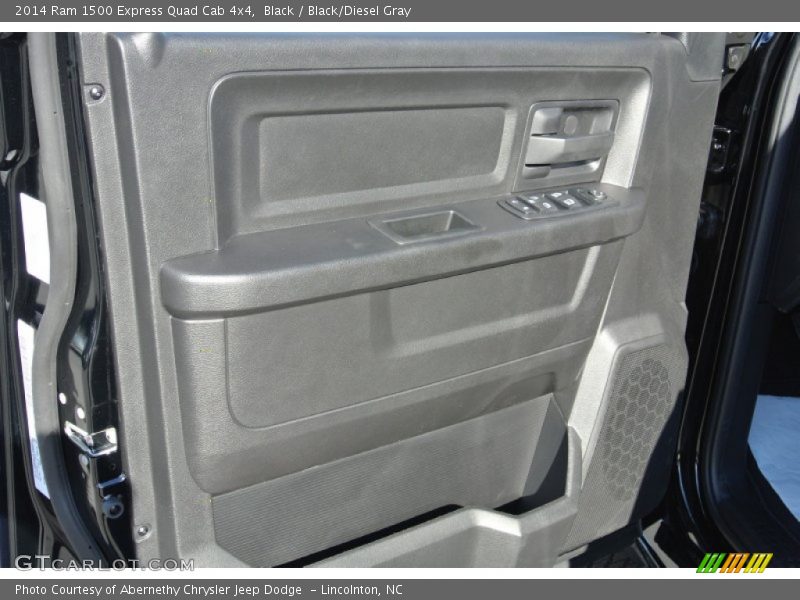 Black / Black/Diesel Gray 2014 Ram 1500 Express Quad Cab 4x4