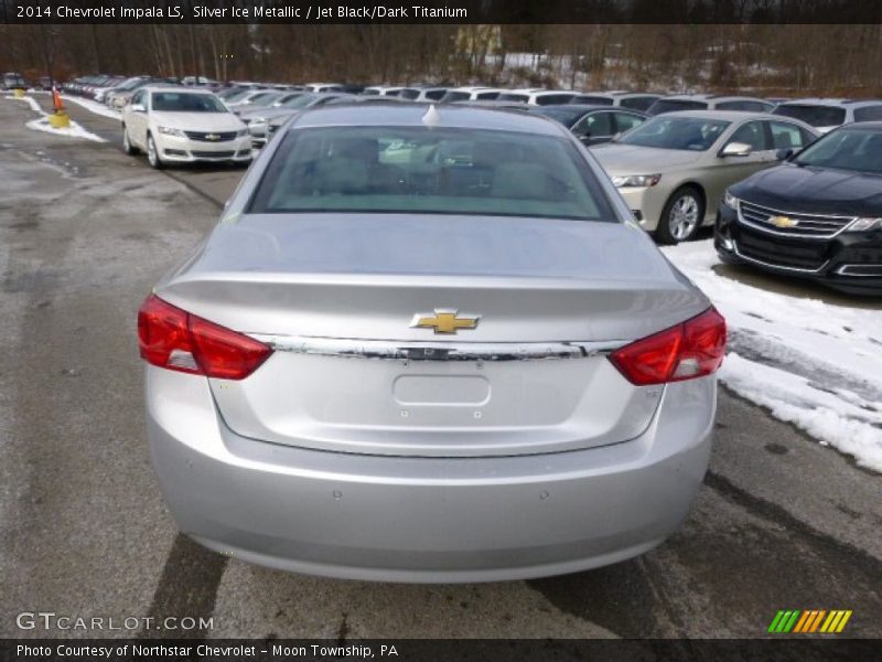 Silver Ice Metallic / Jet Black/Dark Titanium 2014 Chevrolet Impala LS
