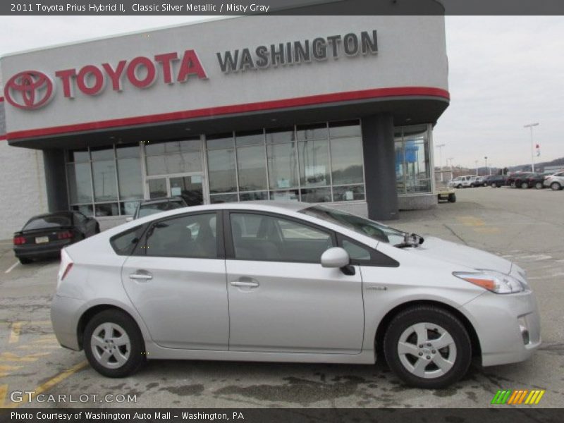 Classic Silver Metallic / Misty Gray 2011 Toyota Prius Hybrid II