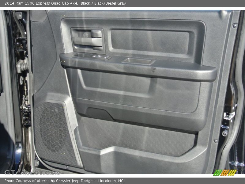 Black / Black/Diesel Gray 2014 Ram 1500 Express Quad Cab 4x4