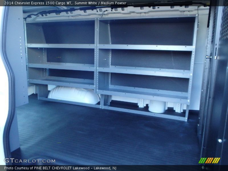 Summit White / Medium Pewter 2014 Chevrolet Express 1500 Cargo WT