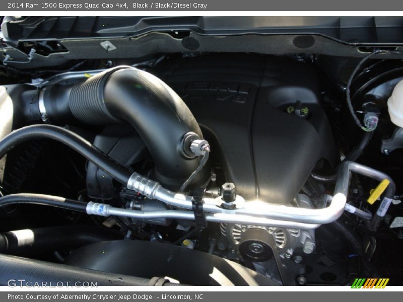 Black / Black/Diesel Gray 2014 Ram 1500 Express Quad Cab 4x4