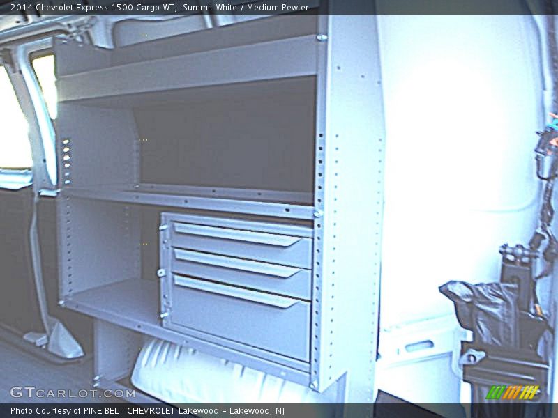 Summit White / Medium Pewter 2014 Chevrolet Express 1500 Cargo WT