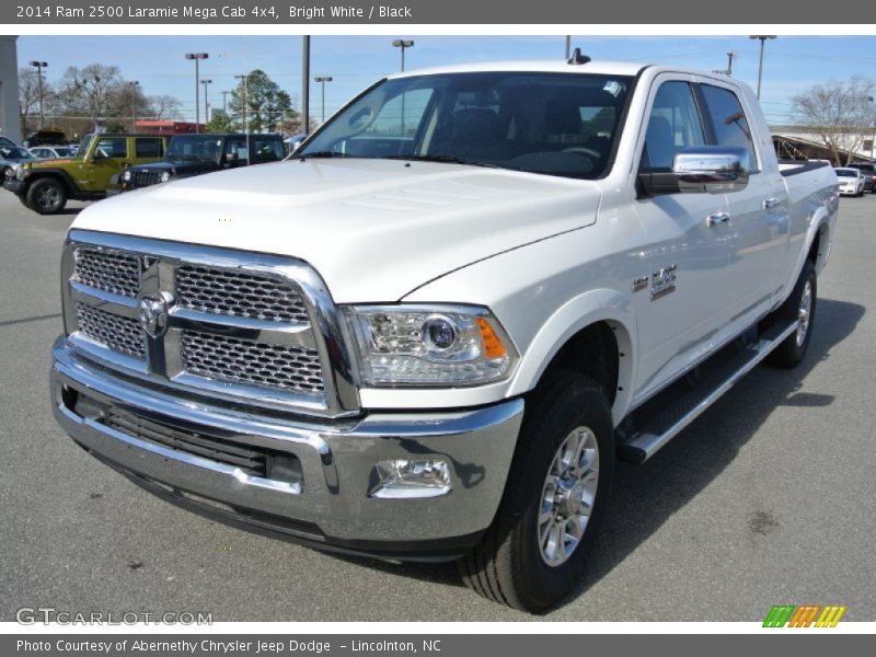 Front 3/4 View of 2014 2500 Laramie Mega Cab 4x4