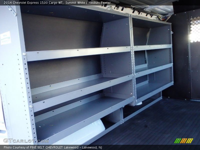 Summit White / Medium Pewter 2014 Chevrolet Express 1500 Cargo WT