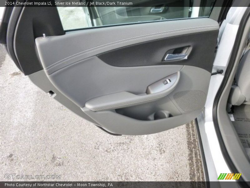 Silver Ice Metallic / Jet Black/Dark Titanium 2014 Chevrolet Impala LS