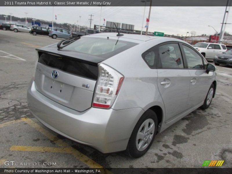 Classic Silver Metallic / Misty Gray 2011 Toyota Prius Hybrid II