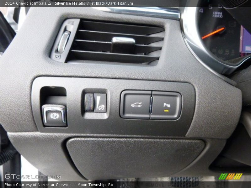 Silver Ice Metallic / Jet Black/Dark Titanium 2014 Chevrolet Impala LS