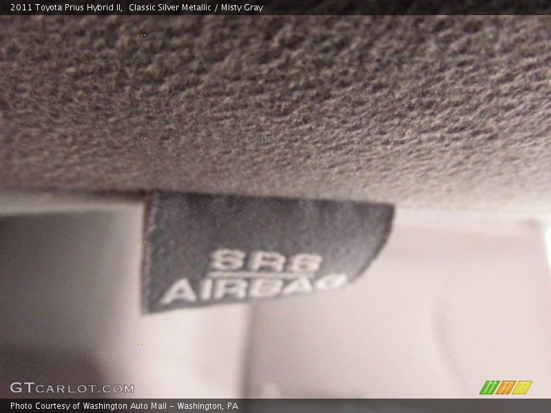 Classic Silver Metallic / Misty Gray 2011 Toyota Prius Hybrid II