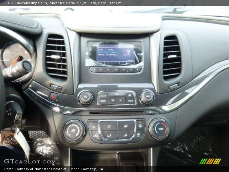 Silver Ice Metallic / Jet Black/Dark Titanium 2014 Chevrolet Impala LS